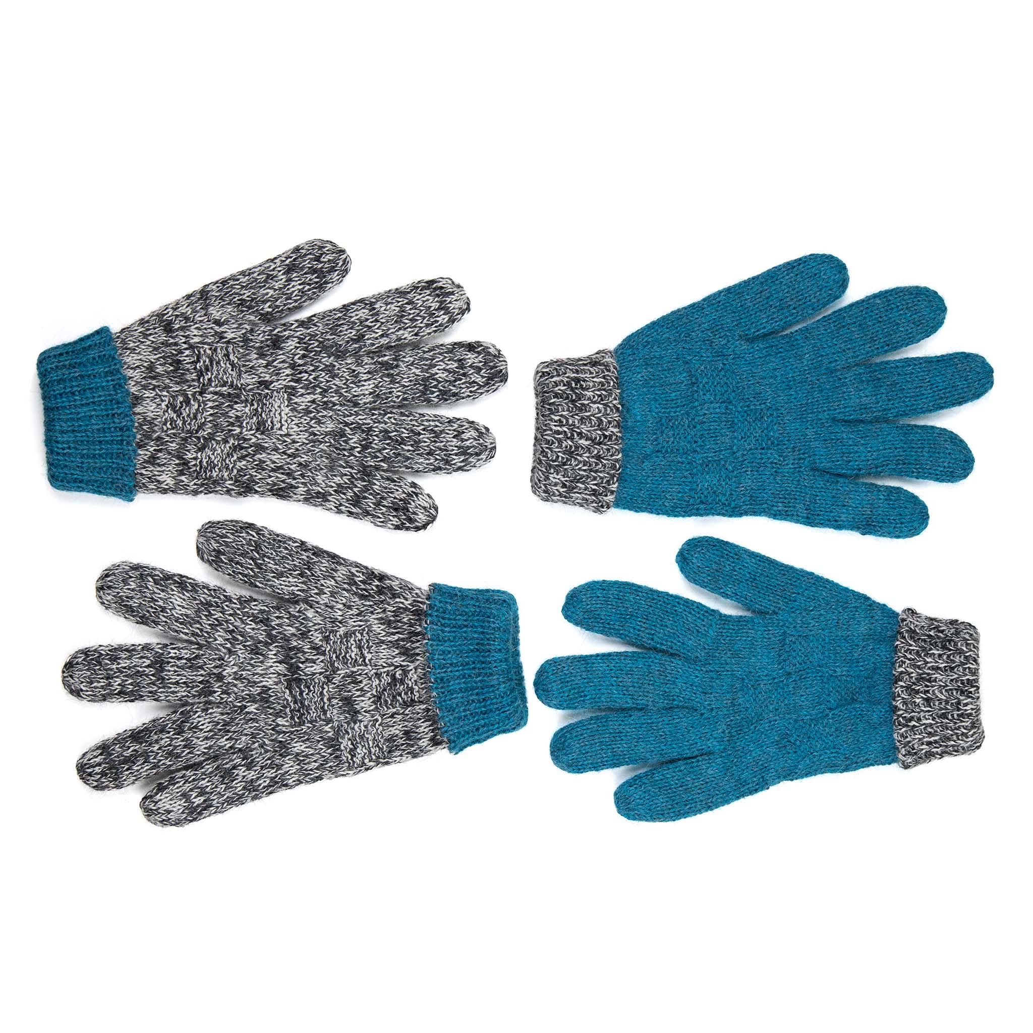 alpaka handschuhe frauen Warme Alpaka Handschuhe mit Zopfmuster
