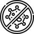 Icon für Anti-Bakterien