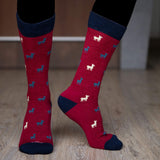 Socken mit Alpaka Motiv – warme Lieblingssocken aus Alpakawolle