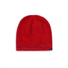 Alpaka BEANIE Mütze für Damen von Alpakin in rot