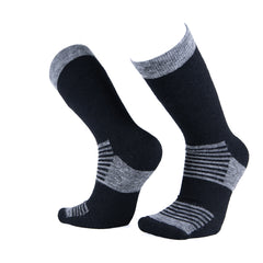 Mitteldicke Alpaka Kniestrümpfe für Damen und Herren in schwarz von Alpakin