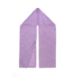 Alpaka Schal für Damen von Alpakin einfarbig in lila