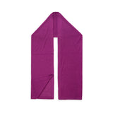 Alpaka Schal für Damen von Alpakin einfarbig in purpur