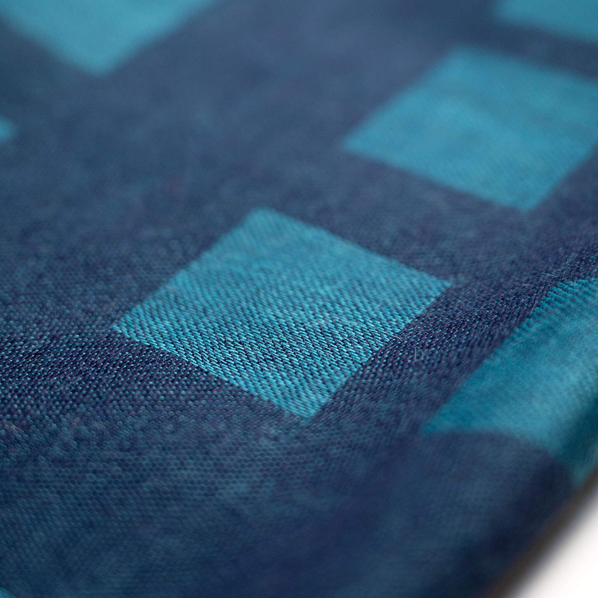 Alpaka Seide Stola für Damen und Herren von Alpakin in blau Textil
