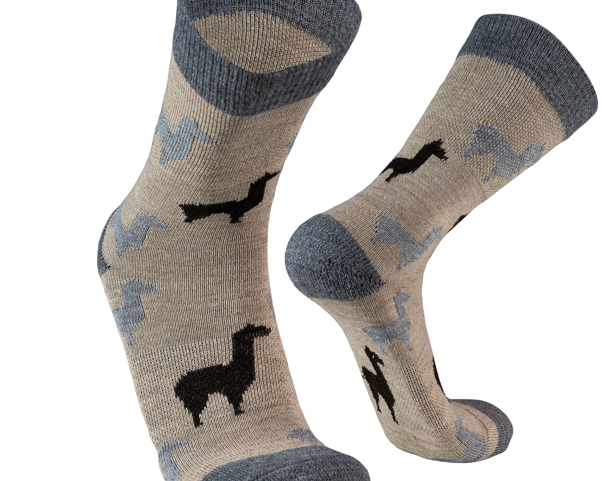 Alpaka Socken Alpakaliebe für Damen und Herren von Alpakin in beige