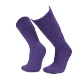 Alpaka Thermosocken für kalte Wintertage und Menschen, die unter kalten Füßen leiden in Farbe dunkellila
