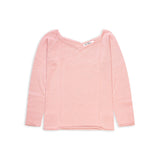 MIA Alpaka Pullover für Damen von Alpakin in rosa von vorne