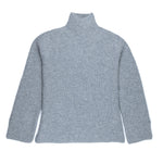 Warmer Alpaka Rollkragenpullover Nuna für Damen in grau von Alpakin