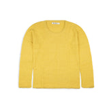SISA Alpaka Pullover für Damen von Alpakin in gelb von vorne