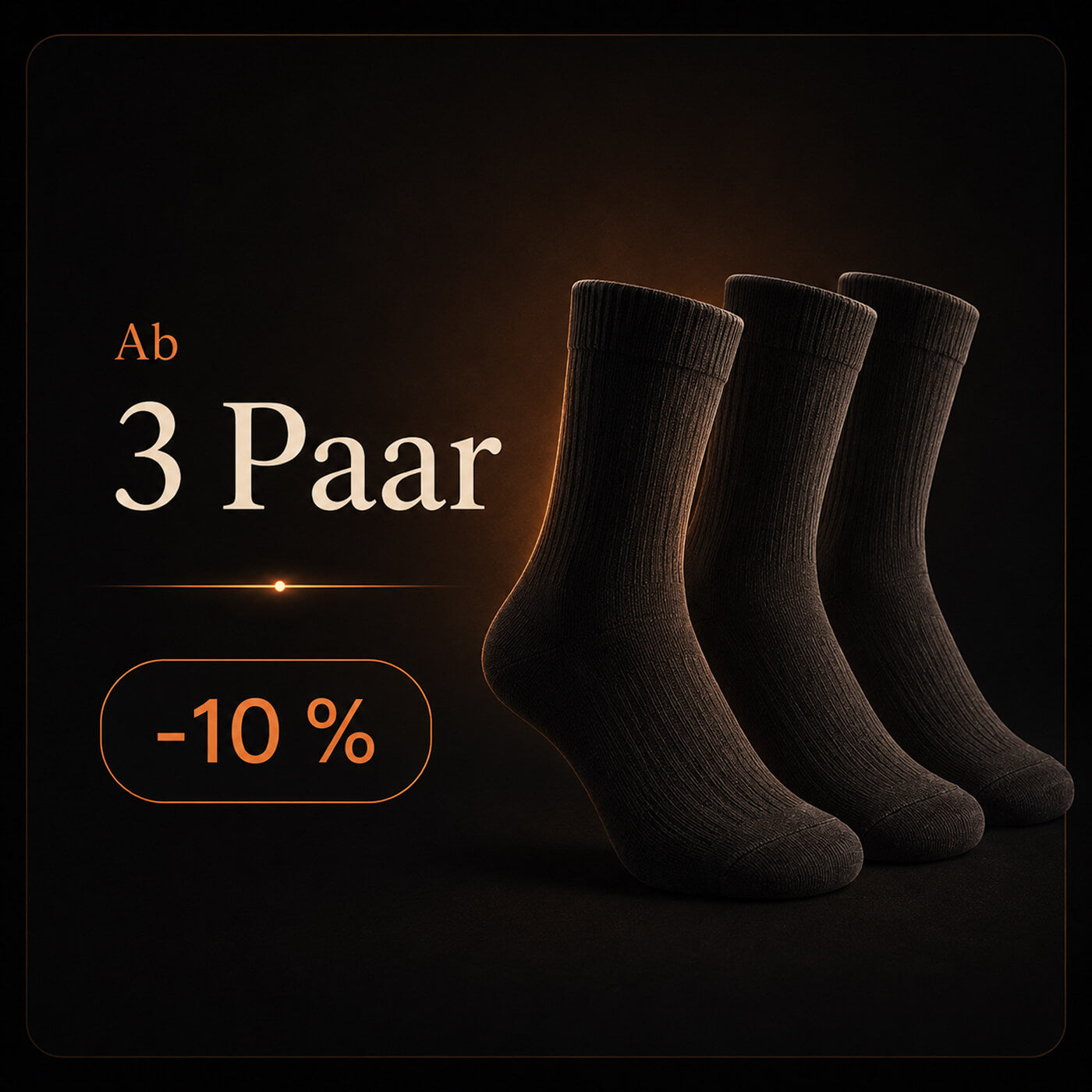 10% Preisovorteil ab 3 Paar Socken aus dem gesamten Alpakin Sortiment